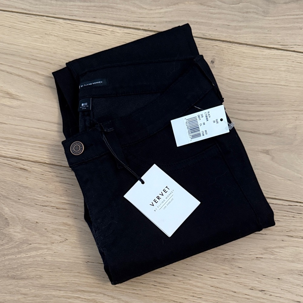 Vervet by Flying Monkey black skinny jeans